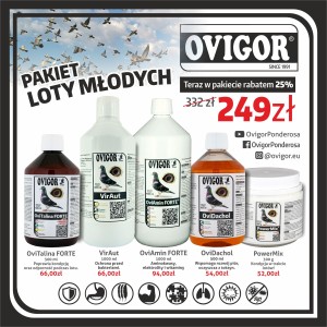 Pakiet OVIGOR Loty Młode 2026