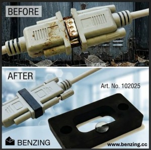 Wodoodporny adapter wtyczki do anteny BENZING