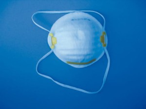 Maska przeciwpyłowa z zaworkiem