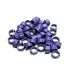 Obrączki 12mm (100 szt) 1 kolor