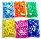 Obrączki  8mm (100 szt) 1 kolor